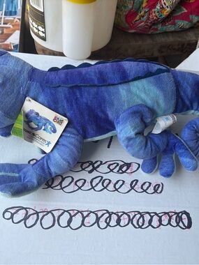 Kohl's Cares Blue/Purple Plush Chameleon Stuffed Animal